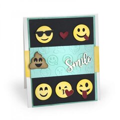 Smile Emojis Card
