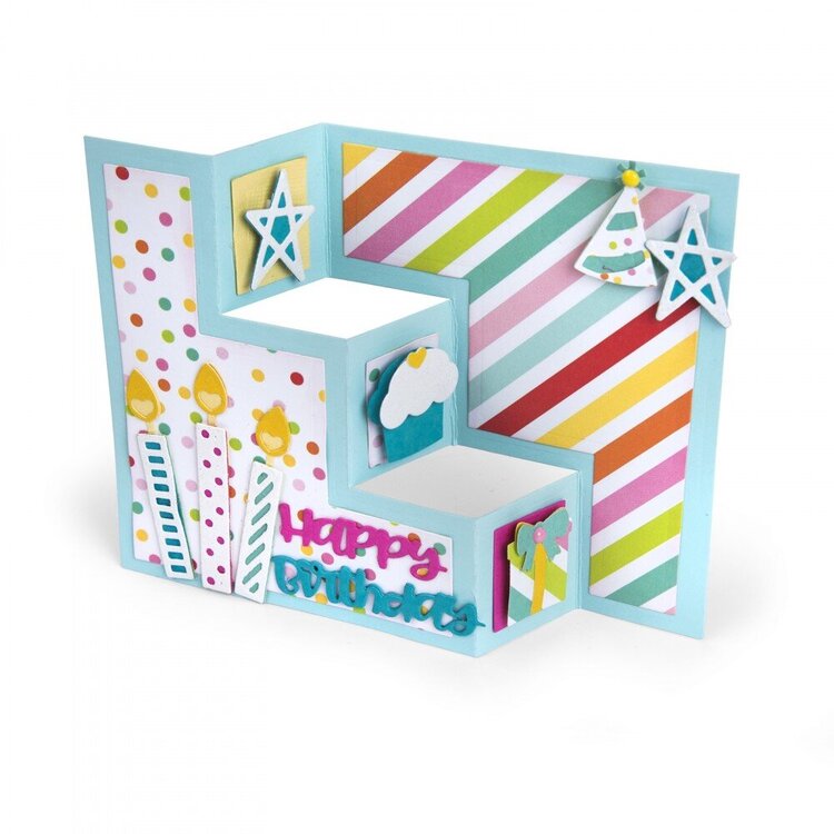 Birthday Shutter Card #2