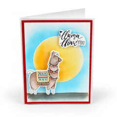 Save   I Llama Love You Card