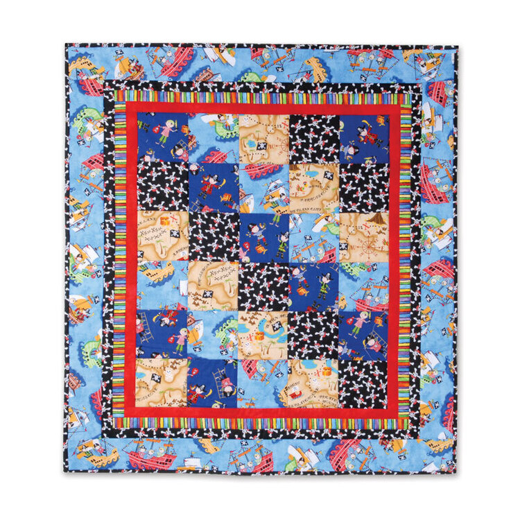 Pirate Quilt by Cindy Surina, Guest Quilter