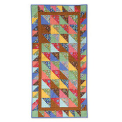 Triangle/Squares Table Runner by Cheryl Adam, Guest Quilter