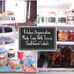 Kitchen Organization with Sizzix Where Women Create Dies