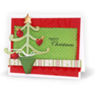 Merry Christmas Tree Card - Debi Adams
