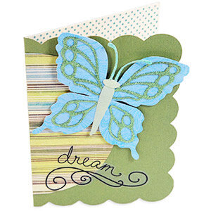 Butterfly card