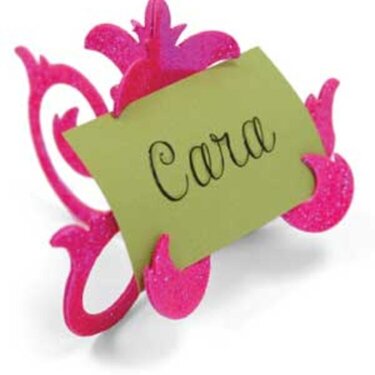 Sizzix Name Plate