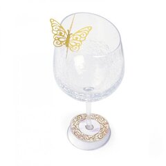Wine Glass Charm & Butterfly by David Tutera