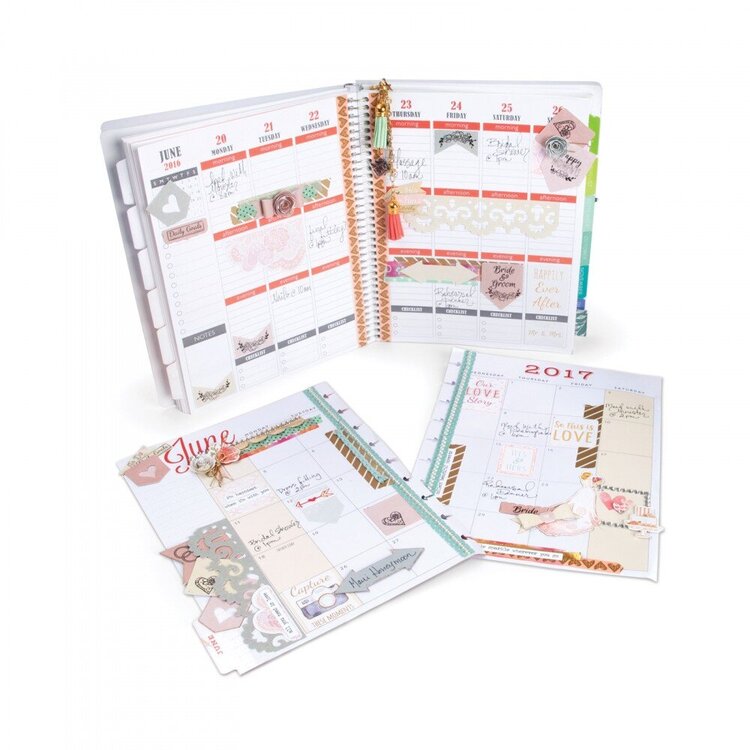 Decorate your Wedding Planner with the David Tutera Embellishment Kit