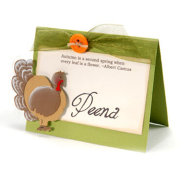 Thanksgiving Place Card - Deena Ziegler