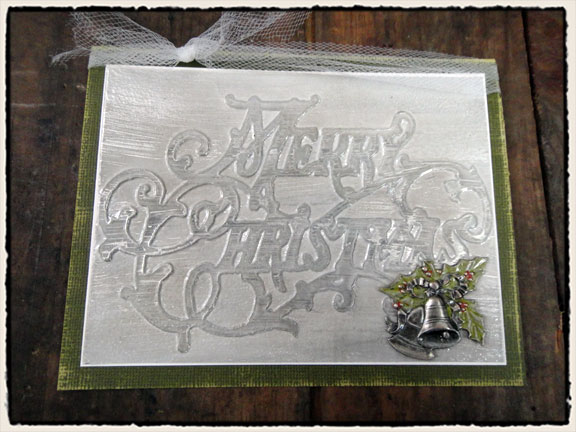 Tim Holtz 2011 12 Tags of Christmas - Tag 6 alternate project