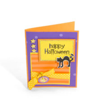 Happy Halloween Cat card