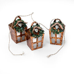 Hanging Lantern Box garland