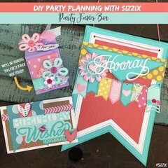 DIY Party Planning With Sizzix: Hooray Birthday Banner by Alexis for Sizzix