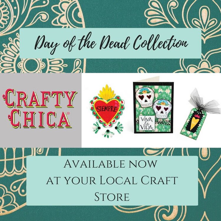 New Crafty Chica&#039;s Day of the Dead Collection from Sizzix