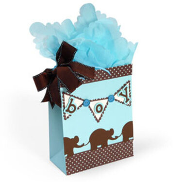 Baby Boy Banner Bag by Debi Adams