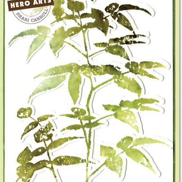 Embossed Fern by Shari Carroll