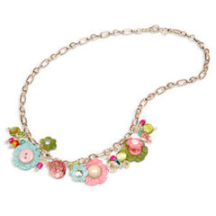 Flower Charm Necklace by Beth Reames