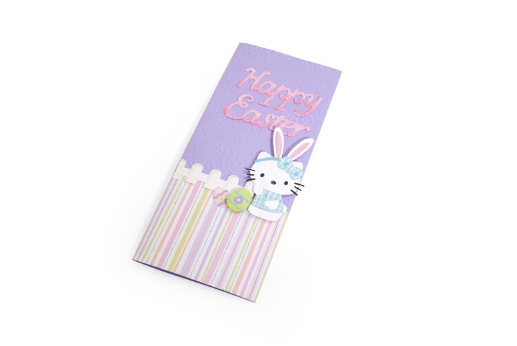 Hello Kitty Easter Card