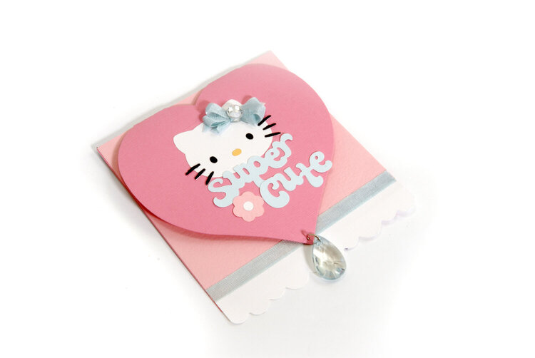Super Cute Hello Kitty Card