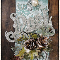 Tim Holtz 2011 12 Tags of Christmas - Tag 1