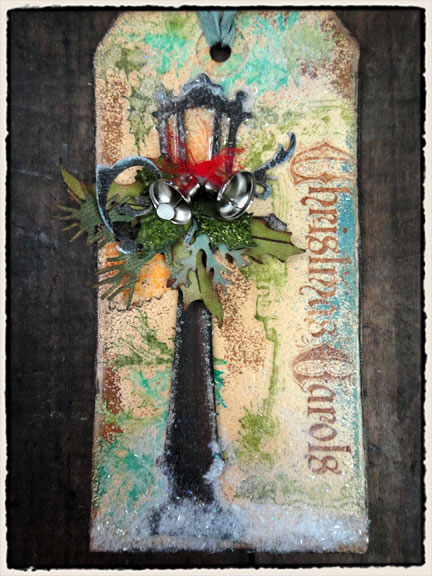 Tim Holtz 12 Tags of Christmas - Tag 9 Bonus