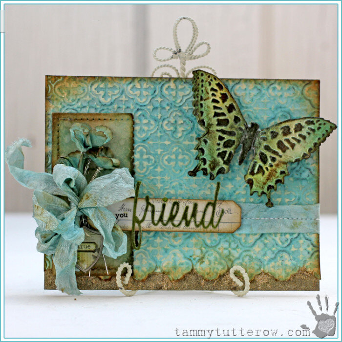 Love You Friend Card by Tammy Tutterow