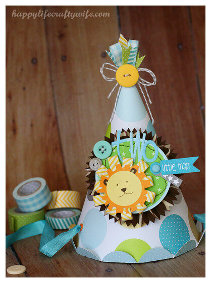 Party Hat by Tamara Tripodi featuring Sizzix Eclips ECAL Software