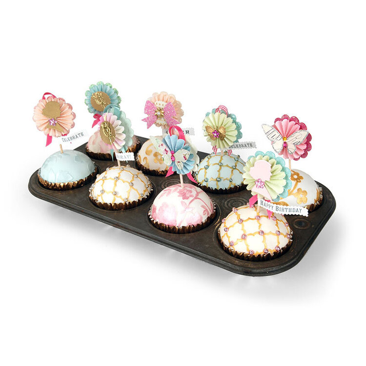 Cupcake Toppers by Brenda Walton