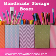 Handmade Storage Boxes