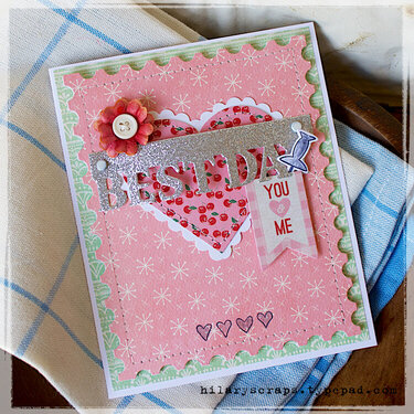 Celebrate the Best Day Ever With This Cute Card Make by Hilary Kanwishcer for Sizzix