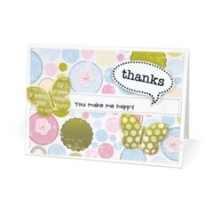 Thanks, You Make Me Happy Card by Deena Ziegler