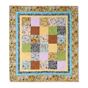 On Safari Quilt by Cindy Surina, Guest Quilter