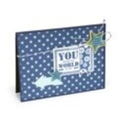 You Mean the World to Me Card #2 by Deena Ziegler
