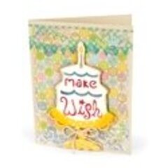 Make a Wish Cake Card #2 by Deena Ziegler
