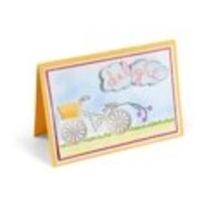 Delightful Bicycle Card by Deena Ziegler