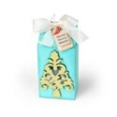 Merry Christmas Tree Milk Carton by Deena Ziegler
