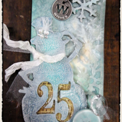 Tim Holtz 2011 12 Tags of Christmas - Tag 4