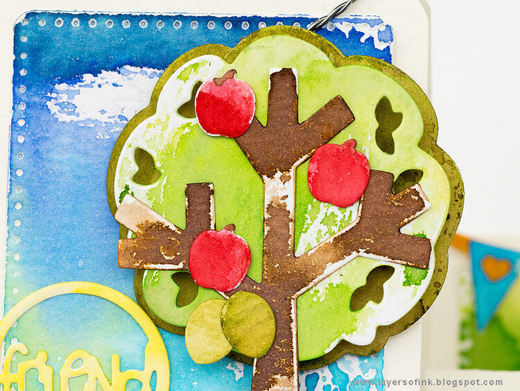 Happy Step Up card by Anna-Karin for Sizzix