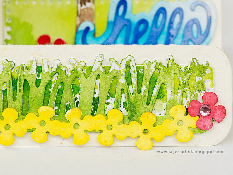 Happy Step Up card by AnnaKarin for Sizzix Project Idea