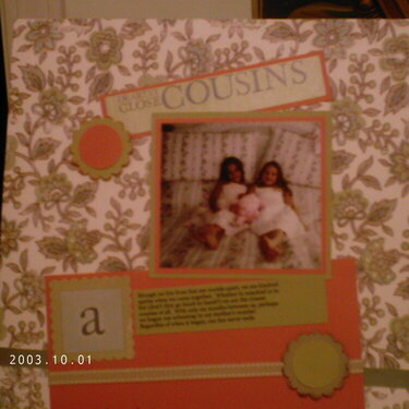 Dearest Close Cousins