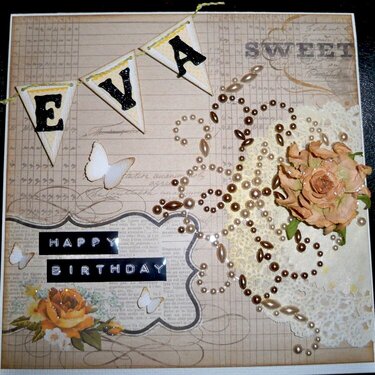 Eva&#039;s Birthday Card