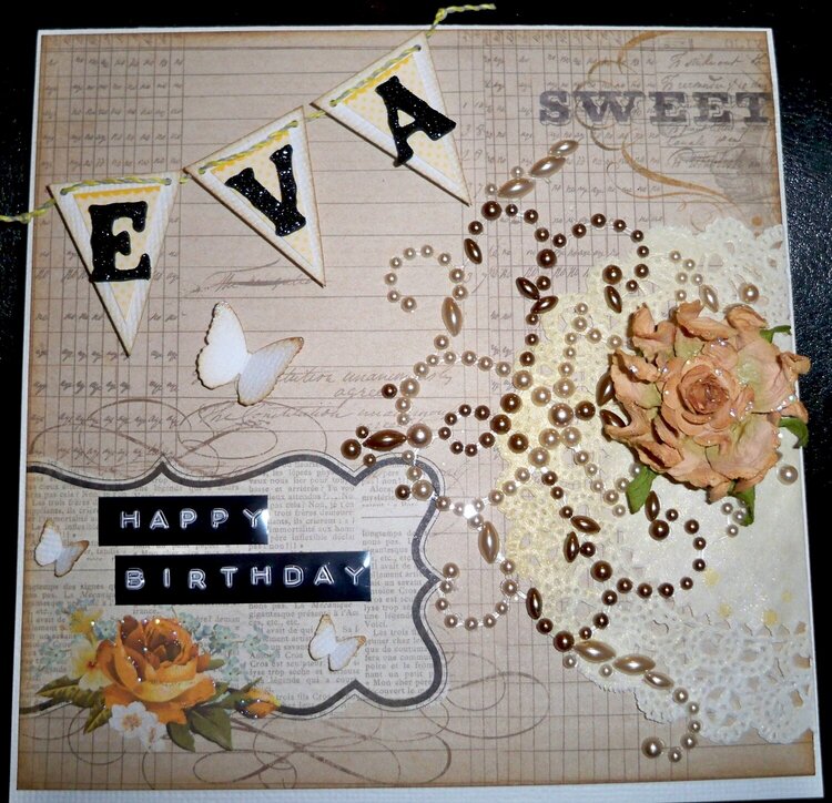 Eva&#039;s Birthday Card