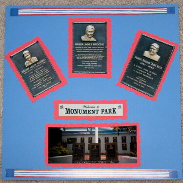 Monument Park - Yankee Stadium