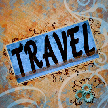 Travel Album Title Page
