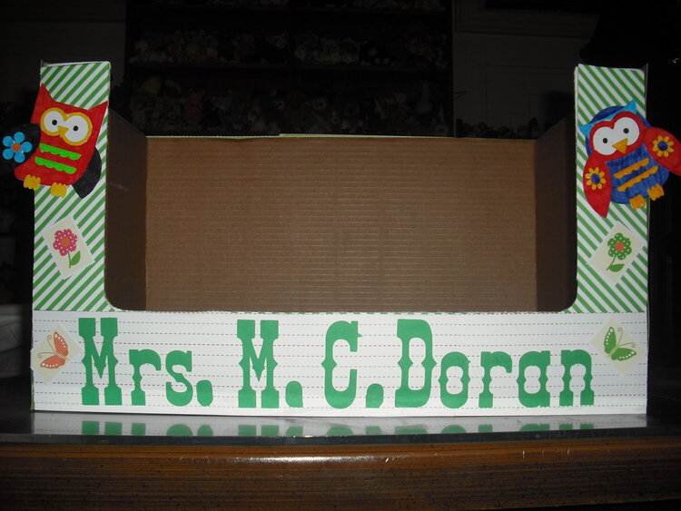 Classroom Box- Front View