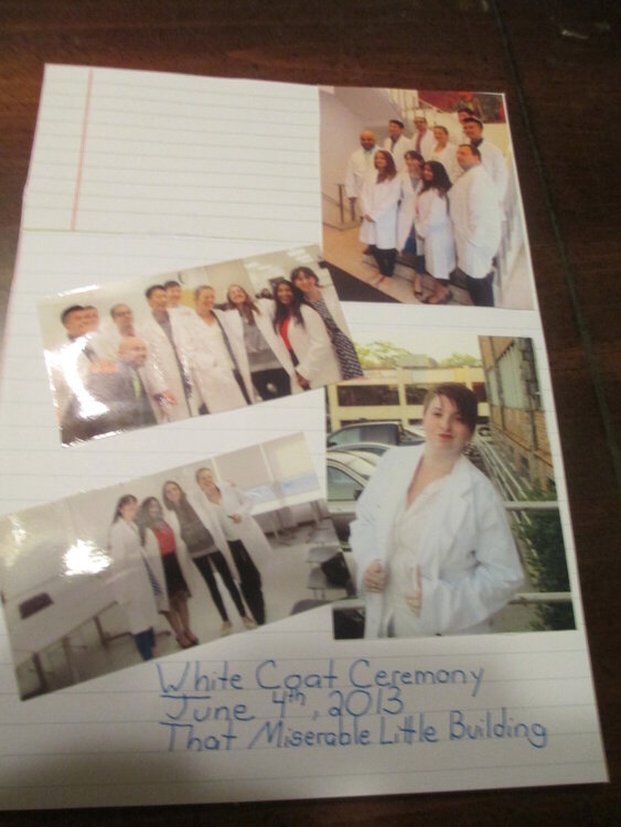 Snap Book White Coat Ceremony