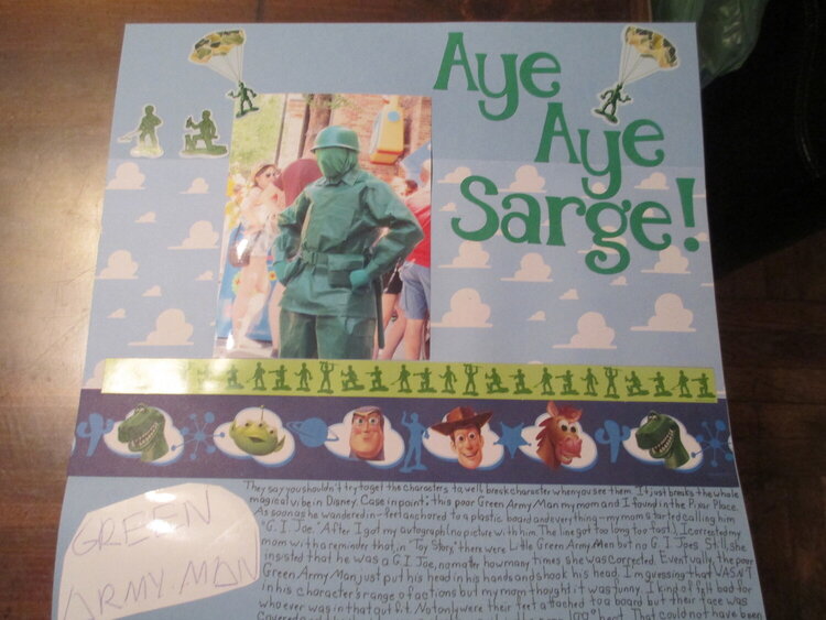Aye Aye Sarge