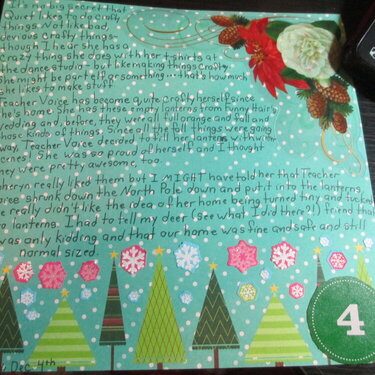 December Daily 2015 Day 4 Journaling