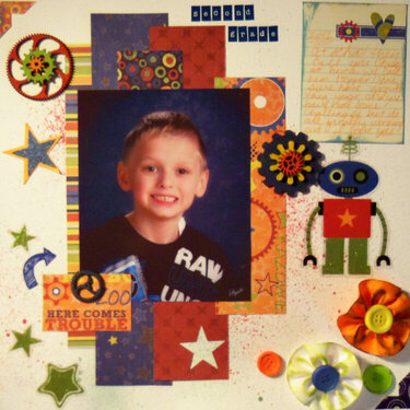 Christopher&#039;s Second Grade layout
