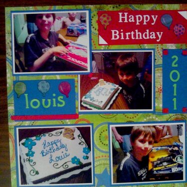 Happy Birthday Louis 2011