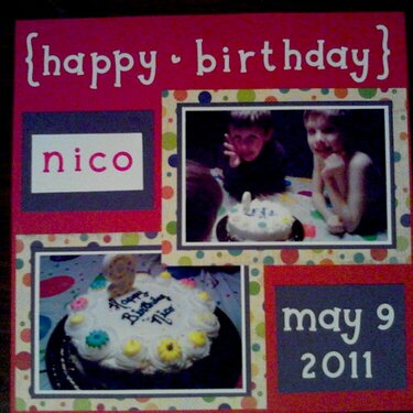 Happy Birthday Nico